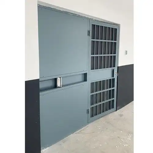 监室门厂家 看守所监狱拘留所双层栅栏门ab门金属门