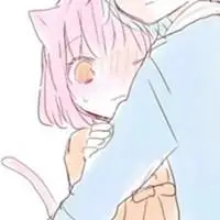 情侣头像男女分开两张动漫点击鼠标右键下载