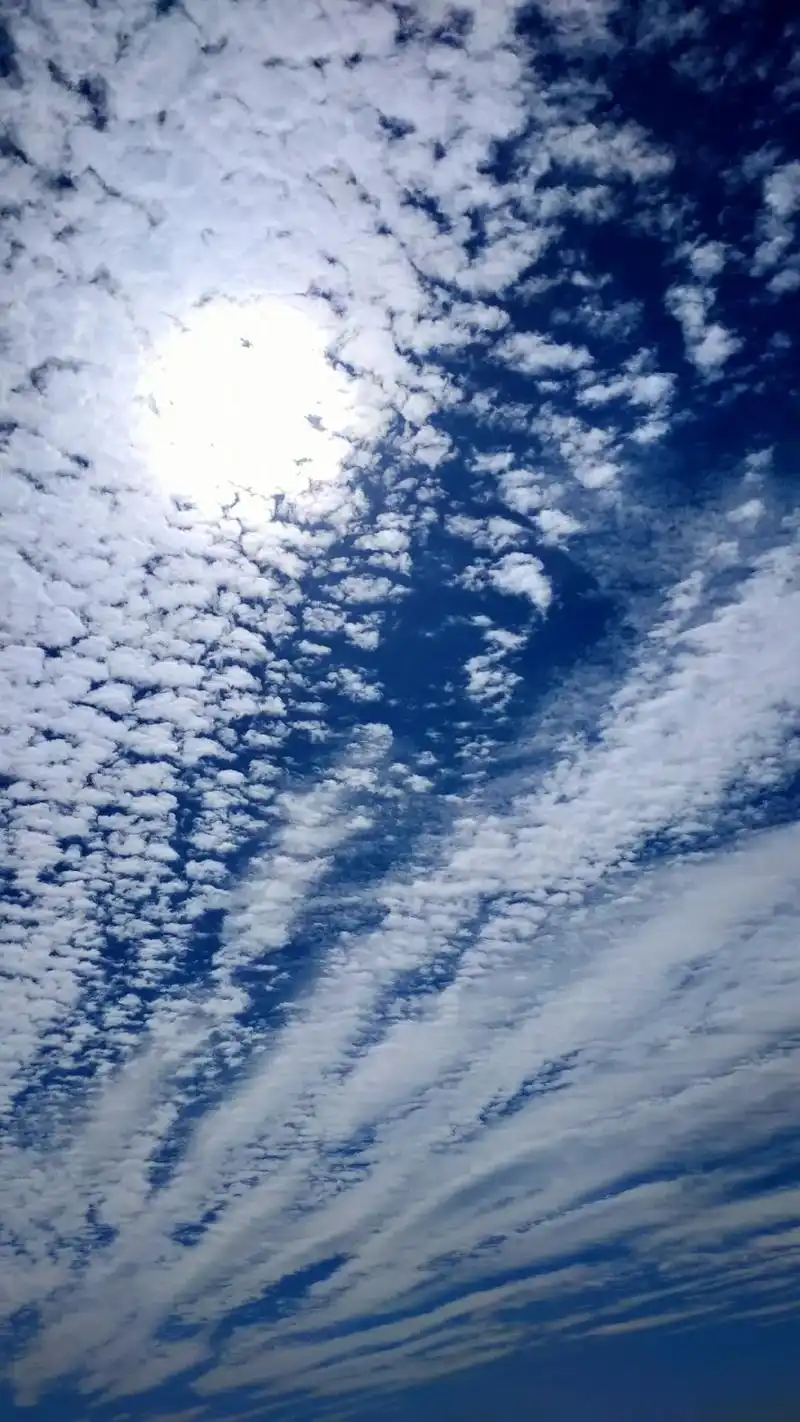 包头的天空好美#蓝天白云晴空万里 #内蒙古风景 #美丽的草原 - 抖音