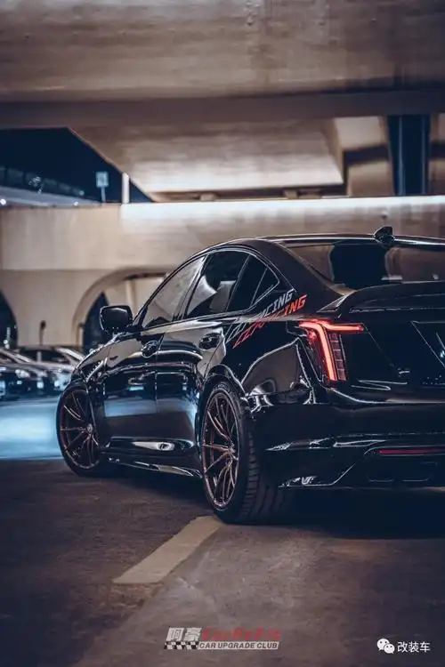 黄袍加身喜提凯迪拉克ct5,打造成5.5秒破百的后驱利器