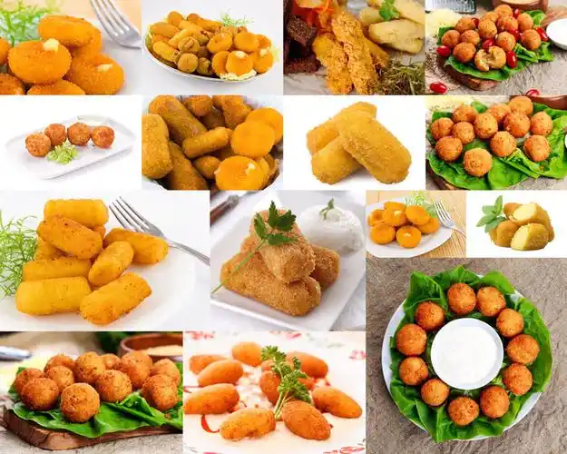 油炸食物拍摄高清图片