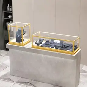 光磊企业店1淘宝柜台小型e展柜珠宝展示柜带收银台玻璃饰品服装店铺