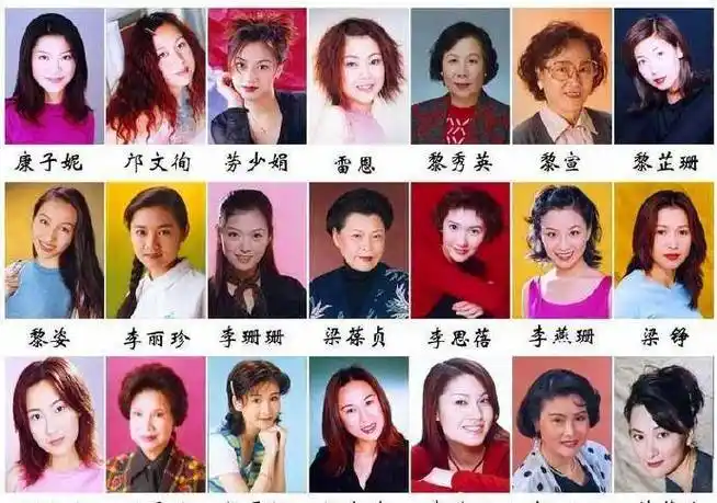 tvb那些女主角和女配角们,你们都能叫出她们的名字吗