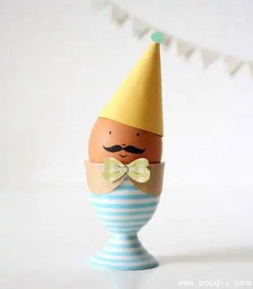 产品教程: 创意手工制作鸡蛋diy教程图解,给他穿上漂亮的新衣服