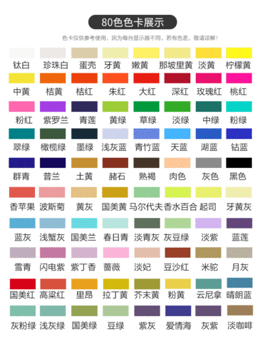 青竹水粉颜料 单个 旺旺: liwen15242521087 公司名称:  行业: 3c数码