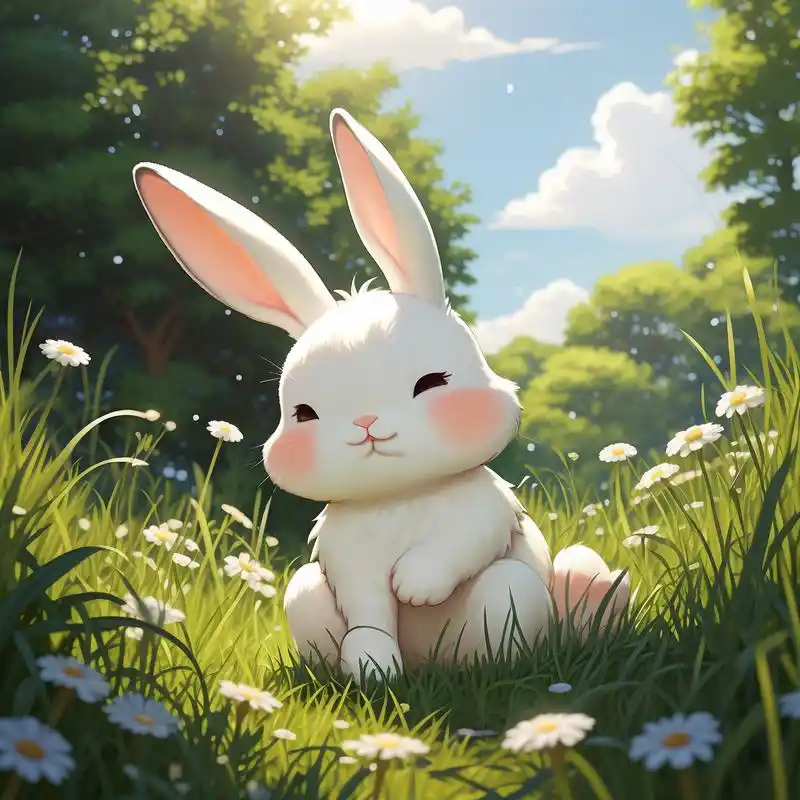 🐰超萌小兔子卡通头像🎨 哇～这些小兔子卡通头像真是太可爱啦!