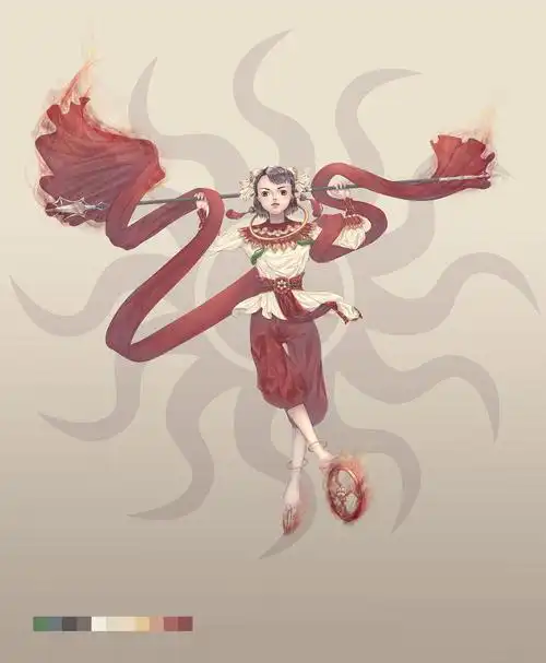 哪吒立绘 - 原创作品 - 站酷(zcool)