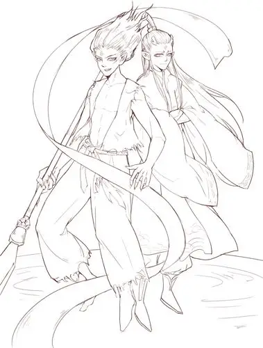 就一直觉得奇怪,敖丙怎么会和哪吒一起被yy成同人画,而且,电影预告中