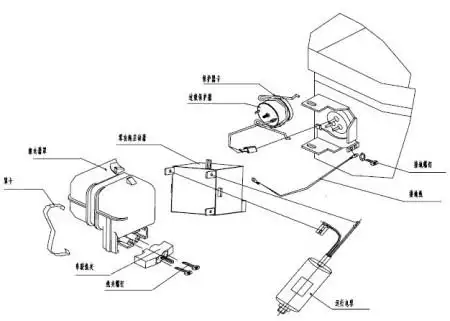 冰箱压缩机上就剩三个接线棒了怎么接线