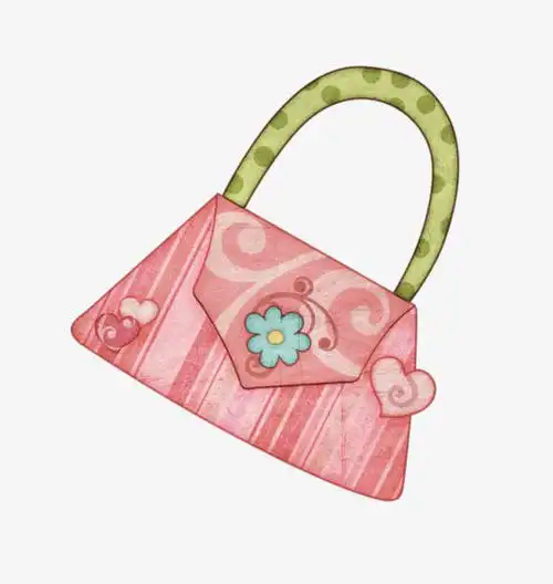 手绘包包免抠素材免费下载_觅元素51yuansu.com
