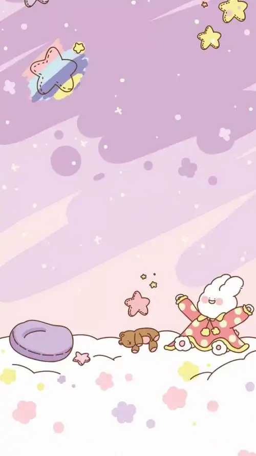 可爱卡通小熊手机壁纸