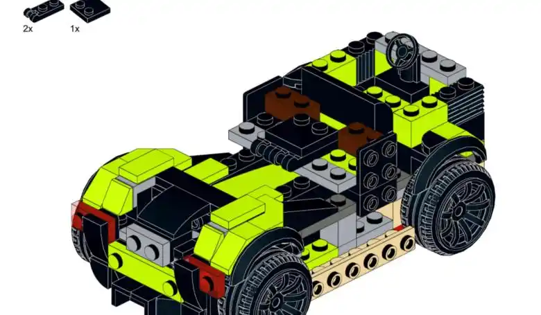 乐高积木拼装图纸乐高积木拼装图纸汽车