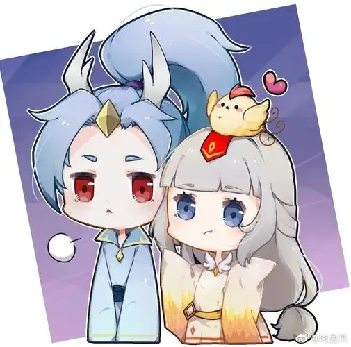 王者荣耀,韩信,王昭君★凤凰于飞王昭君×龙信