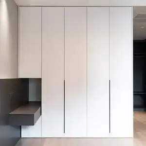 杭州工厂直销全屋衣柜门定制多层板哑光烤漆门板定做肤感pet柜门