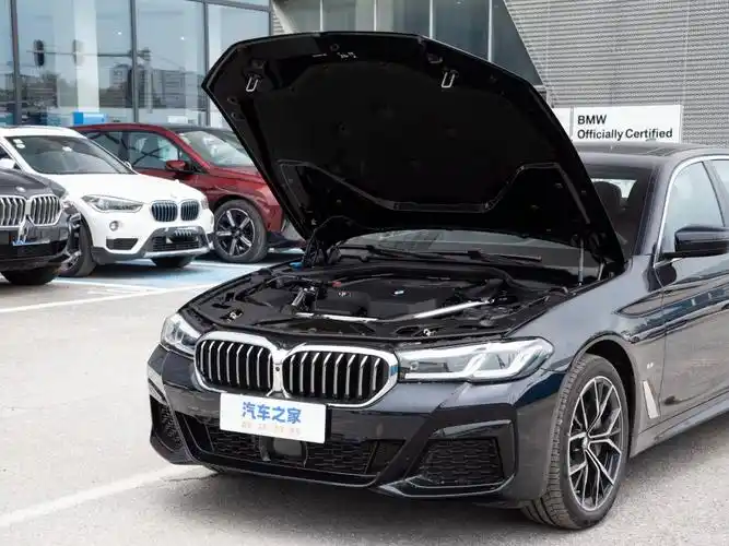 店>华晨宝马>宝马5系>2023款530li行政型m运动套装>宝石青>其它细节>