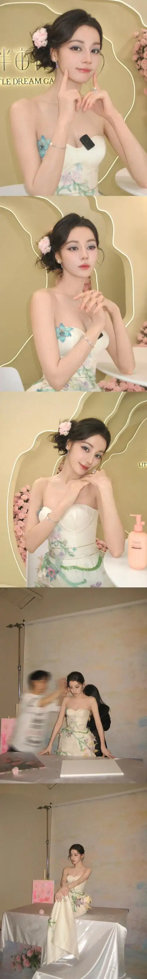 迪丽热巴小时候的童年照片