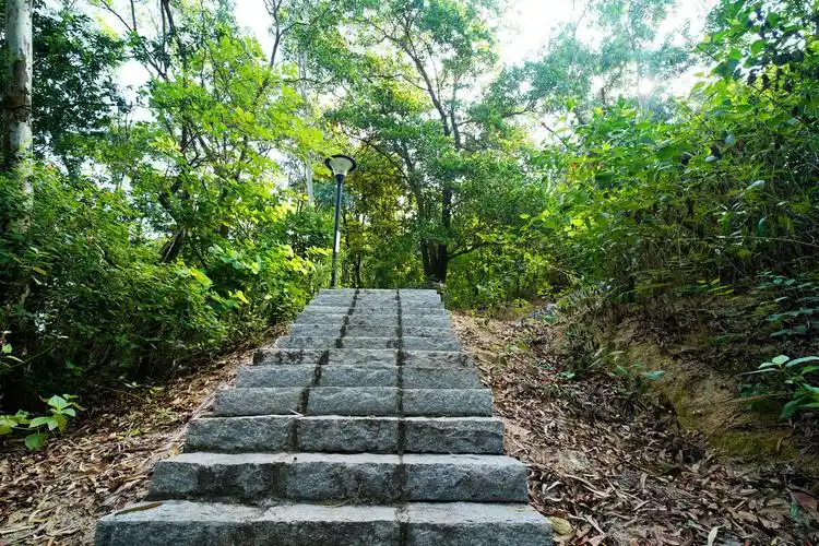 上山台阶登山石阶