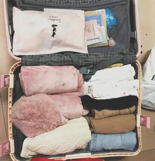 收拾行李的一天