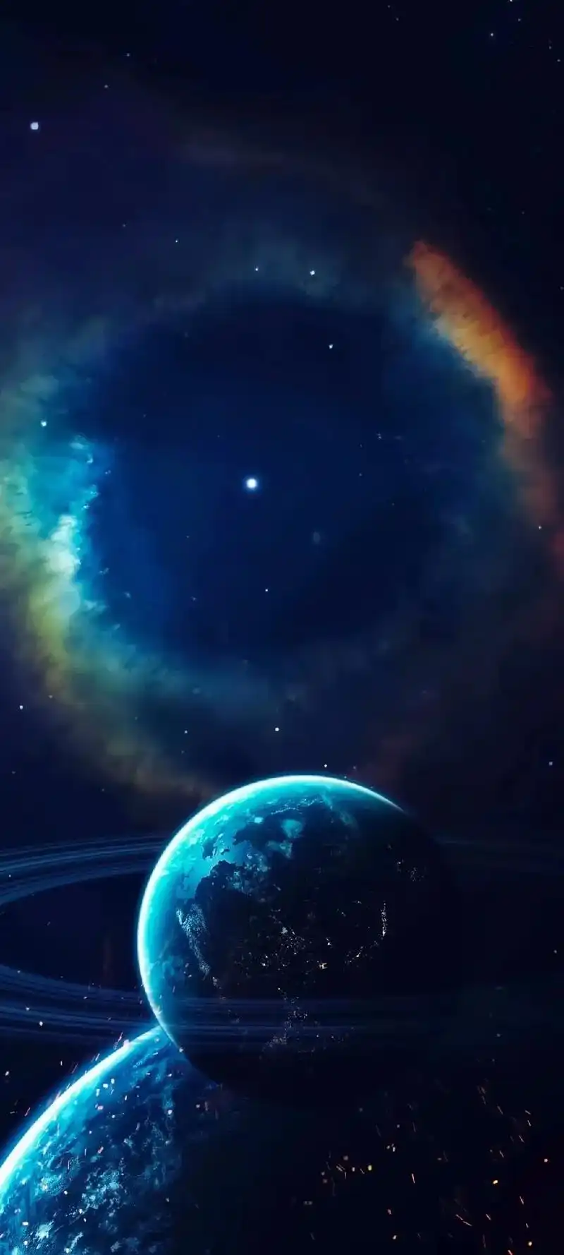 壁纸 #星空  - 抖音