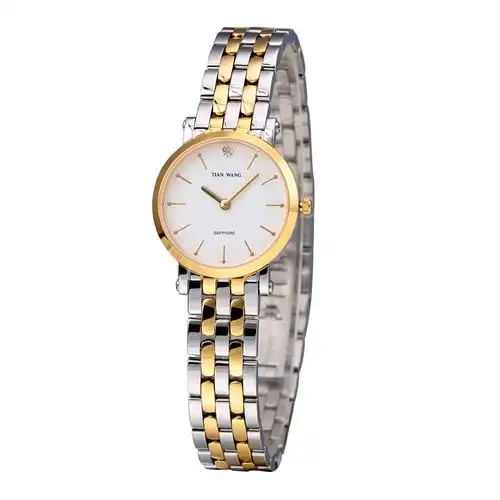 天王表(tianwang)时尚石英女表金色 ls3528t