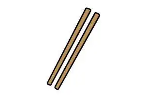 厨房里的筷子简笔画 简笔画图片大全-普车都