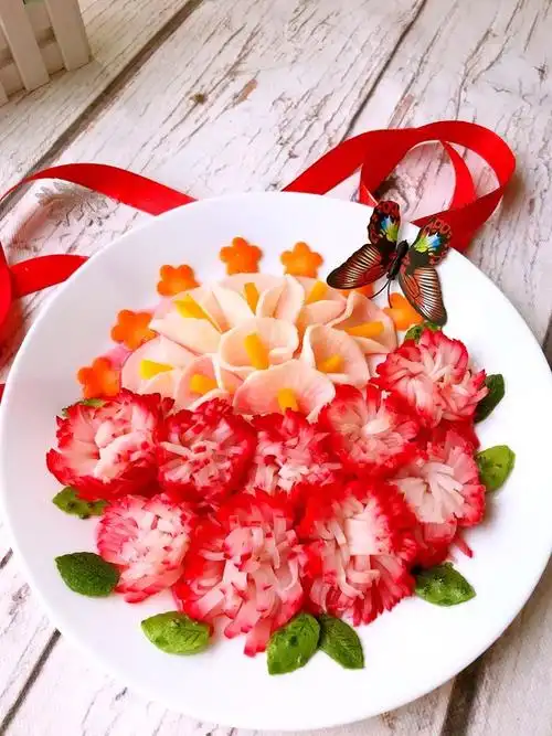 花好月圆百花齐放凉菜拼盘的做法