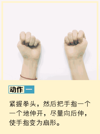 5个简单的手指动作,延长你的寿命!快伸开你的五指,跟着动起来吧