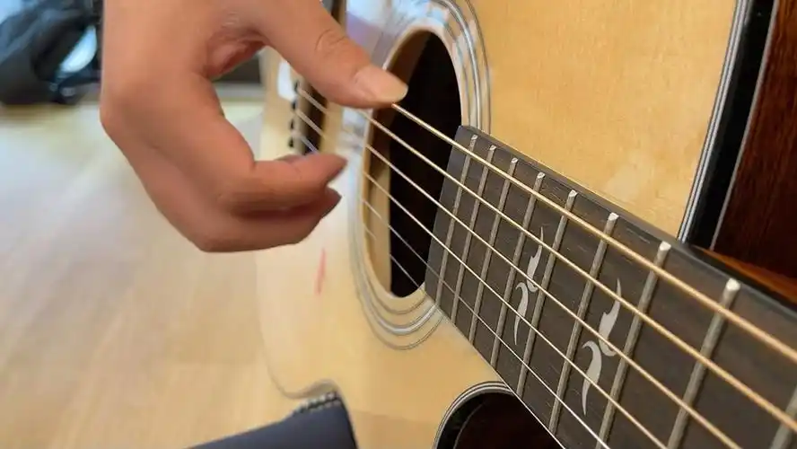 吉他正确右手手型之表白天女兽