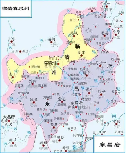 明清时期,山东各有几个府,府治都是哪里?