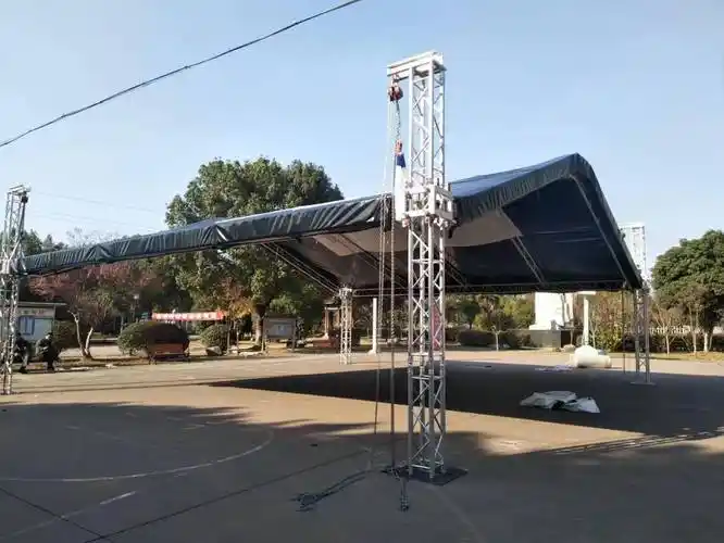 灯光架桁架蓬舞台架子广告架人字顶truss架