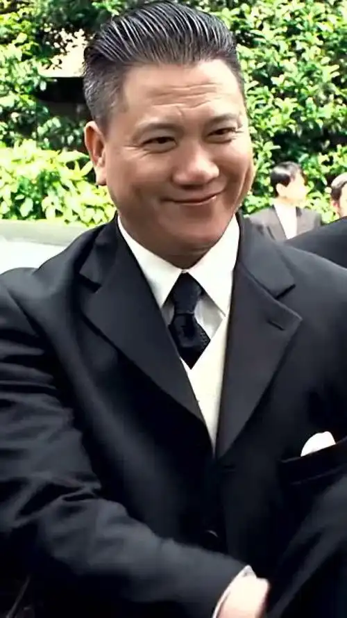 老大万梓良发型,大背头