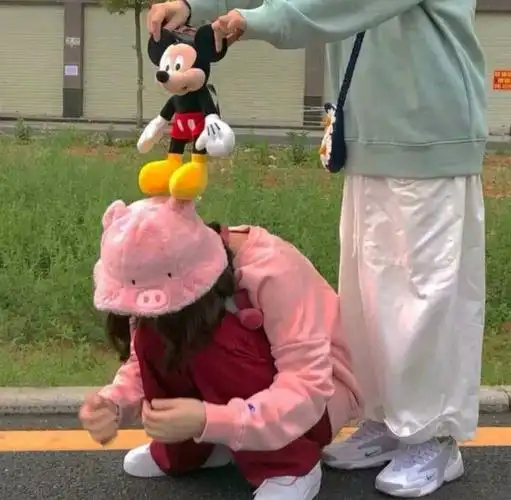 有没有两人用的闺蜜头像沙雕或者仙气都可以