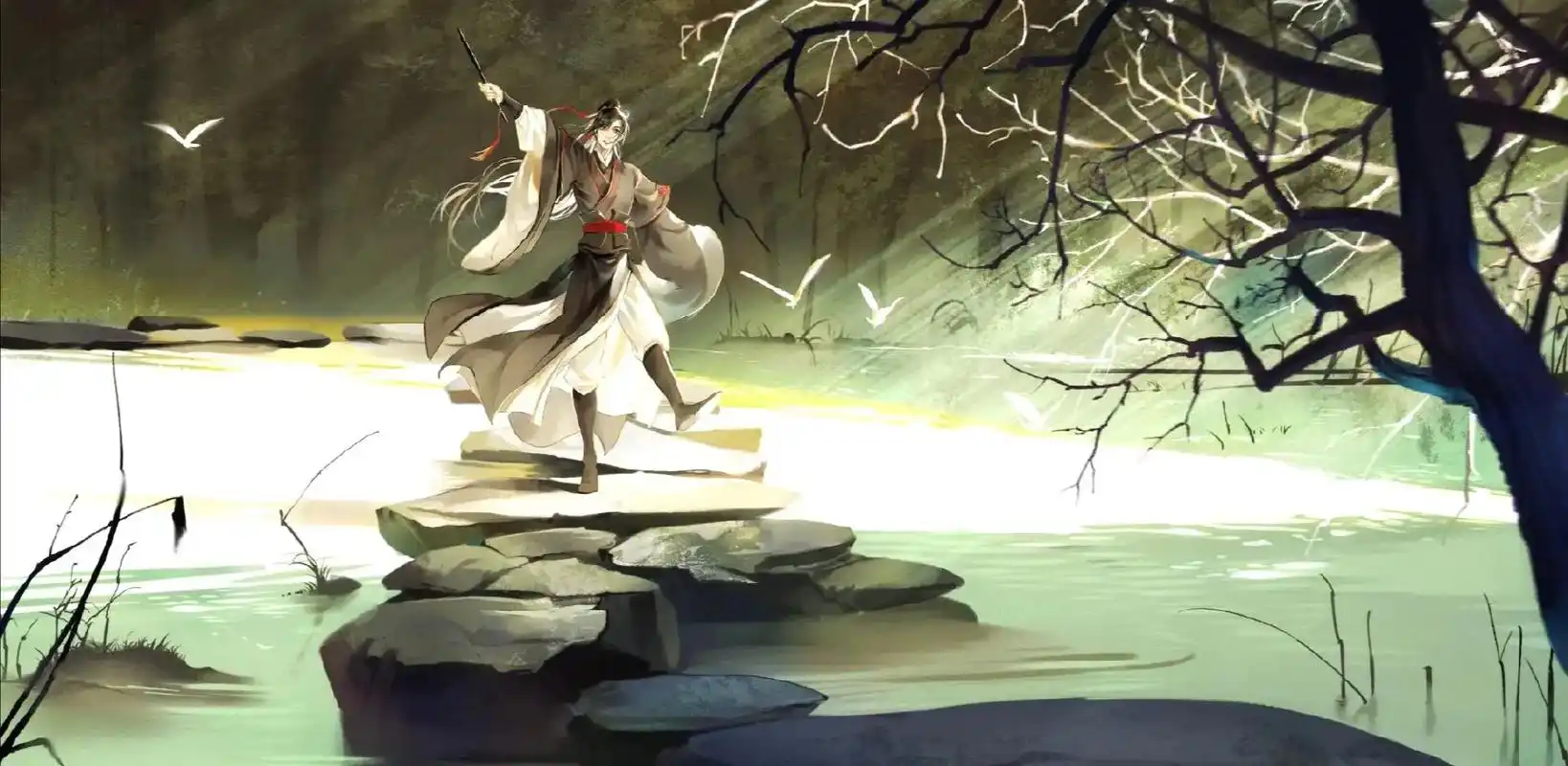 墨香铜臭 #魔道祖师 #忘羡 #图片来自网络侵删 今天是羡 - 抖音