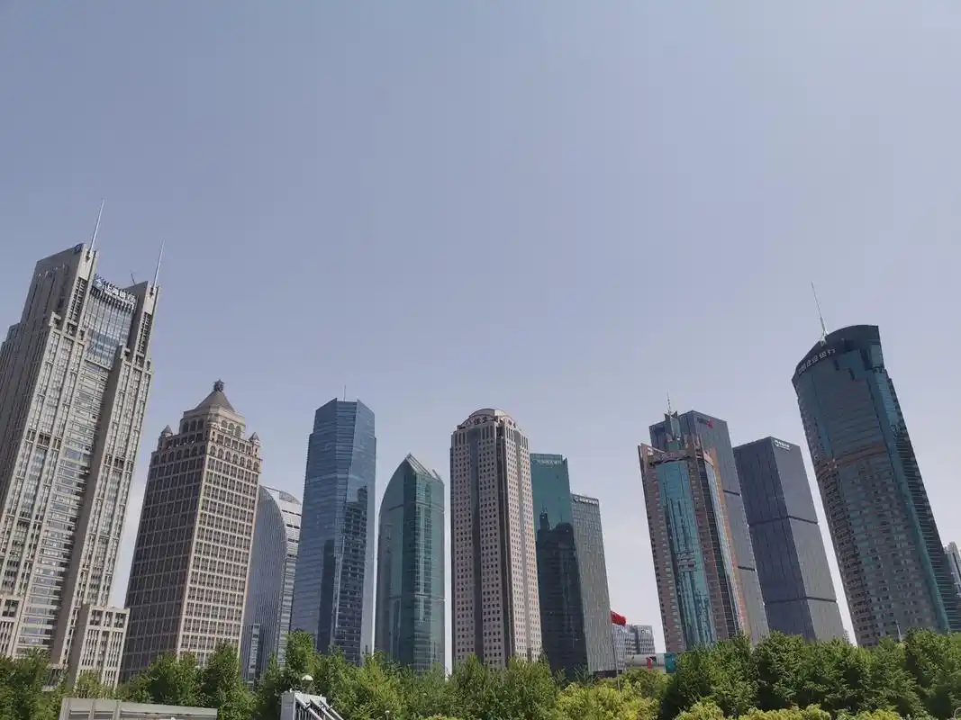 城市高楼大厦美景