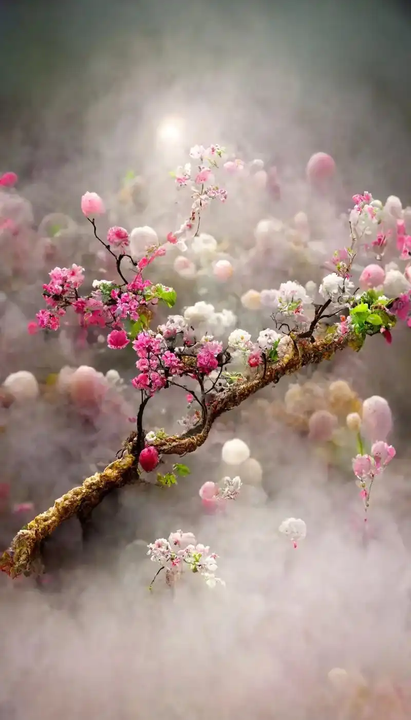 春有春的来意,花有花的秘密#手机壁纸 #浪漫 #唯美意境 - 抖音