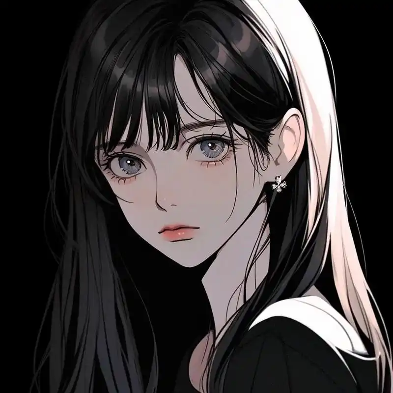 喜欢暗黑风格么?女生酷飒头像 御姐范儿