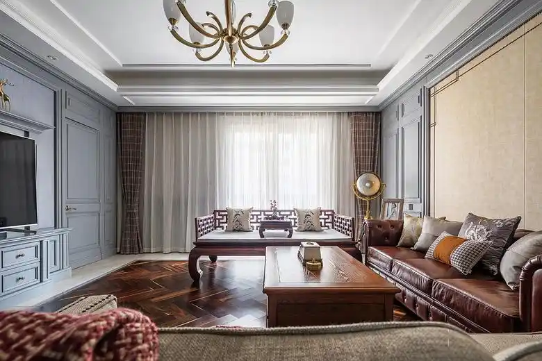 另一位又喜欢北欧风格,可房子就一套如何来权衡,那只能采用混搭风,让