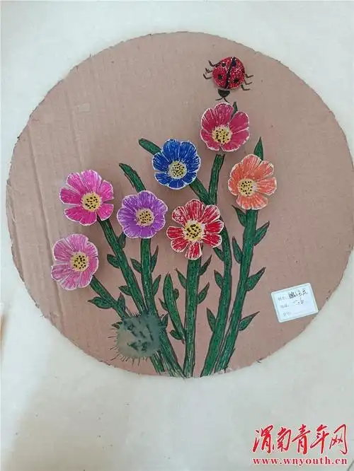 世界地球日 爱我好家园 大荔县洛滨小学创意手工环保作品展纪实 - 265