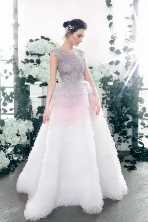 9张漂亮的婚纱图片后来才明33925漂亮婚纱9张准备好白色婚纱 来一场浪