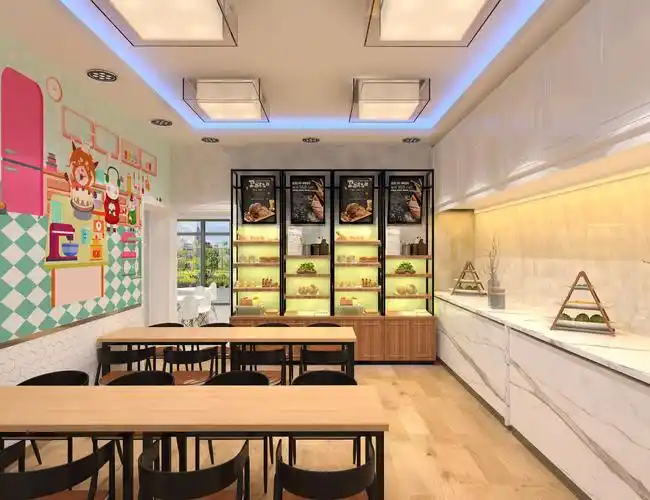 儿童陶艺店装修风格展示图片