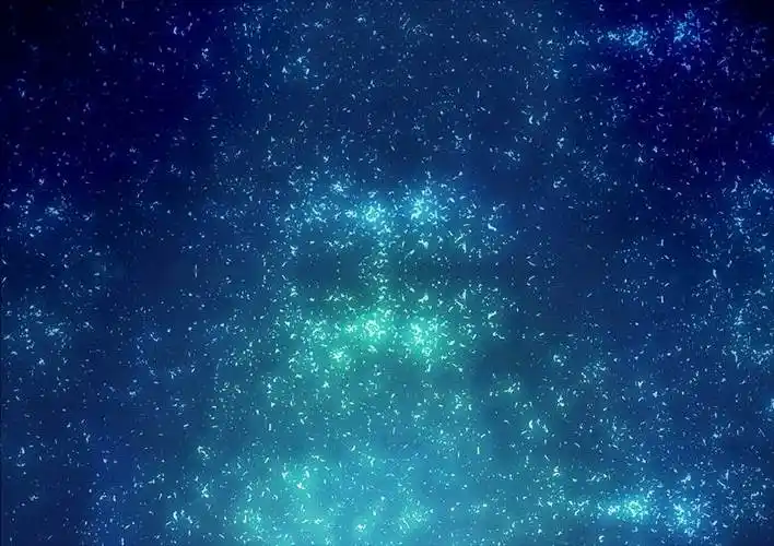 素材星空|はなもも的夜景星空插画图片