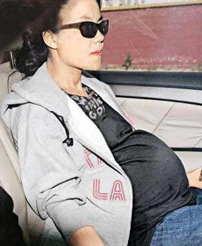 图王菲怀孕图片美美哒谢霆锋再得子