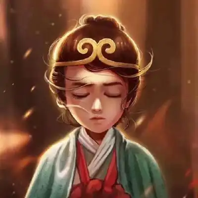 大话西游情侣头像动漫一男一女萌版 紫霞仙子和至尊宝cp头像