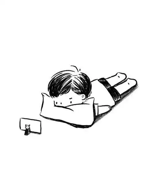 在家呆着简笔画