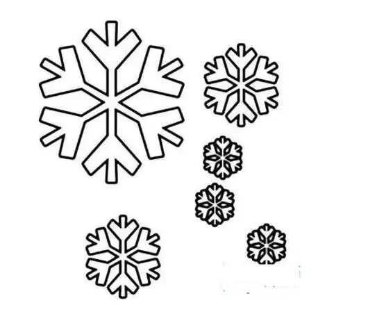 玩具 strong>雪花片简笔画 /strong>图片