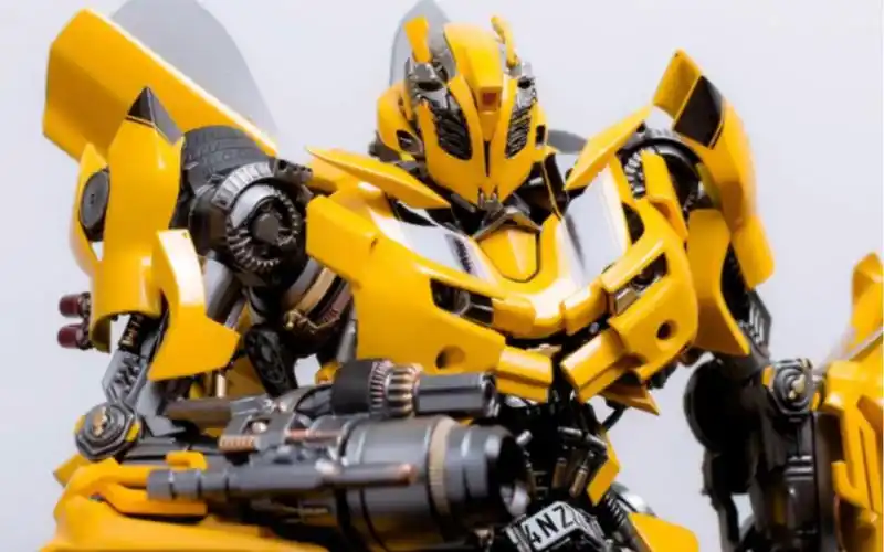 变形金刚 电影1 大黄蜂 dmk比例 变1科迈罗车型 成品展示