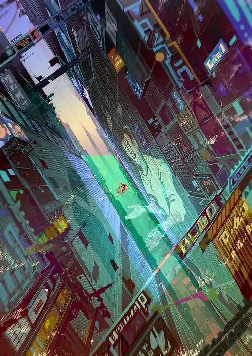 构图练习|插画|创作习作|画画的九代 - 原创作品 - 站酷 (zcool)