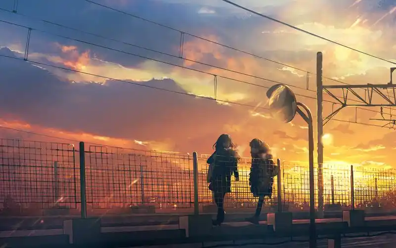 二次元动漫原画少女图片桌面壁纸_卡通动漫_壁纸下载_美桌网