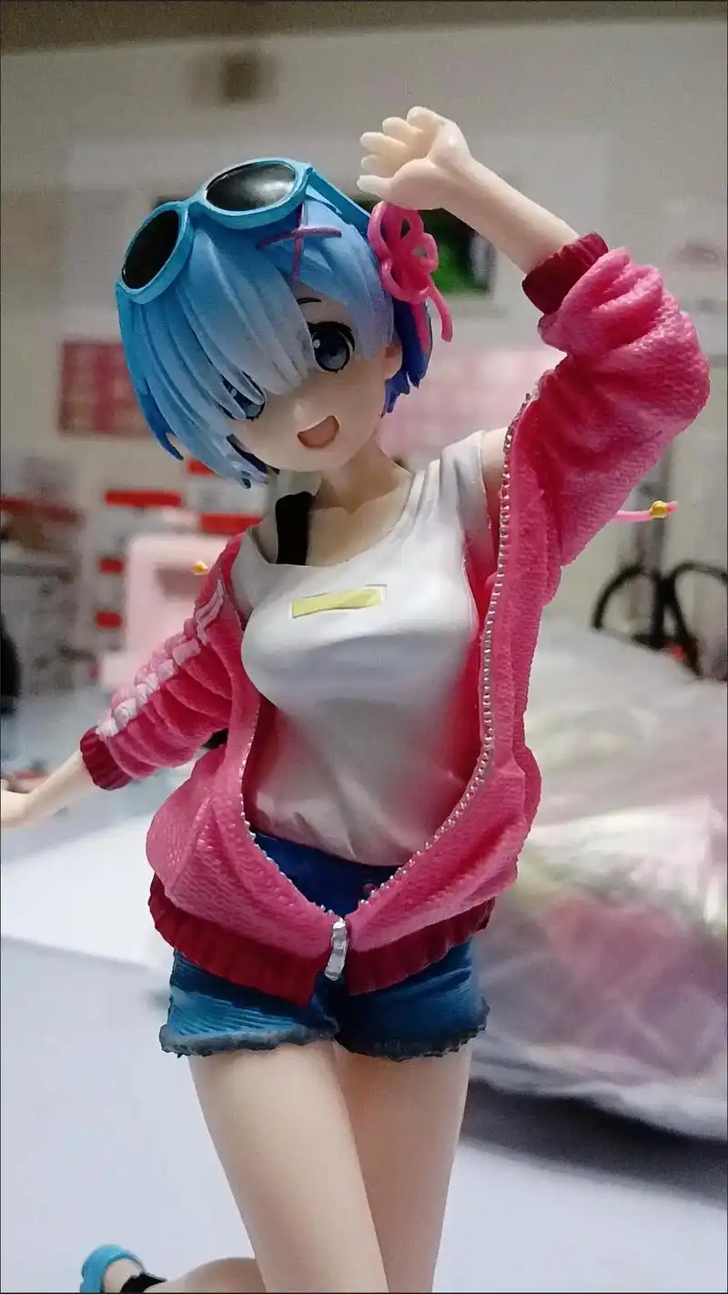 从零开始的异世界生活蕾姆夏日运动服雷姆手办模型摆件动漫周边