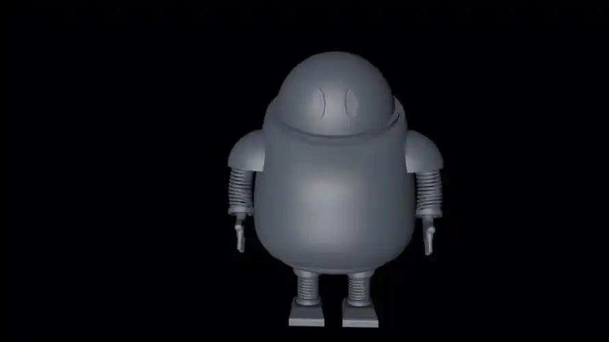 c4d机器人小飞机